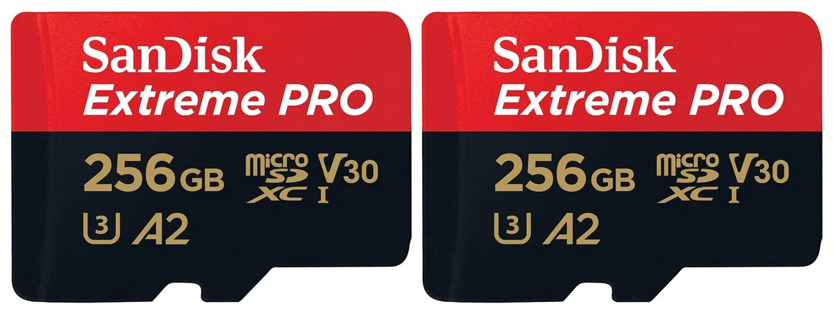 SanDisk SanDisk Extreme Pro 256GB microSDXC Class 10 2-pack — תמונת המוצר