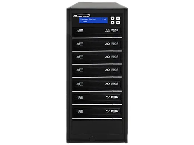VinPower VinPower Econ-S7T-BD-BK 1-7 Blu-ray DVD CD duplicator 500GB — Produktfoto