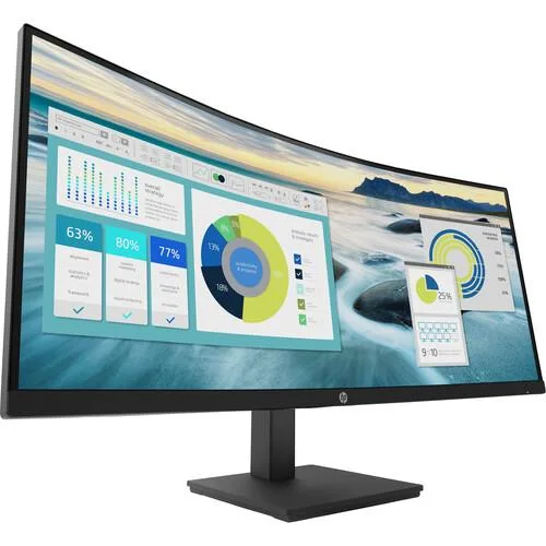 HP HP P34hc G4 34" 21:9 Curved VA Monitor 3440 x 1440 60Hz 21Y56AA-R — Produktfoto