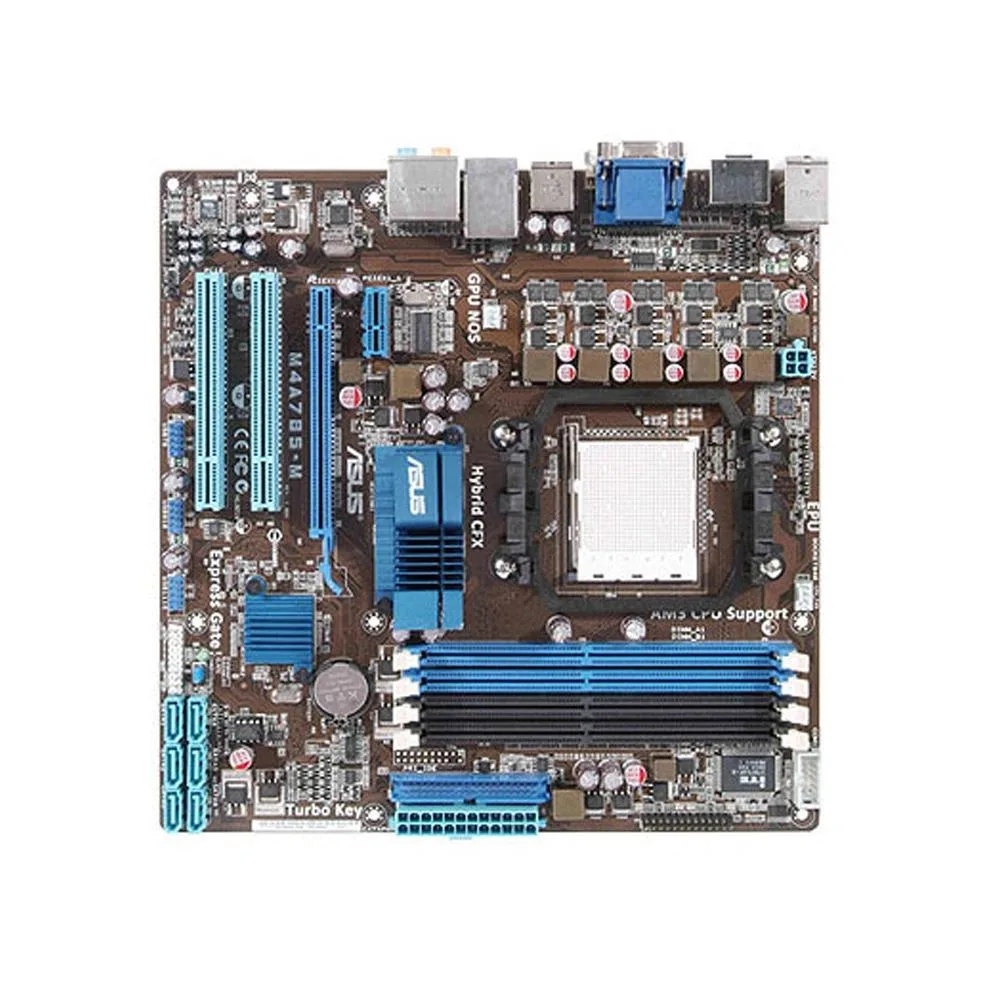ASUS ASUS M4A785-M AMD 785G DDR2 16GB Micro ATX Motherboard — product photo