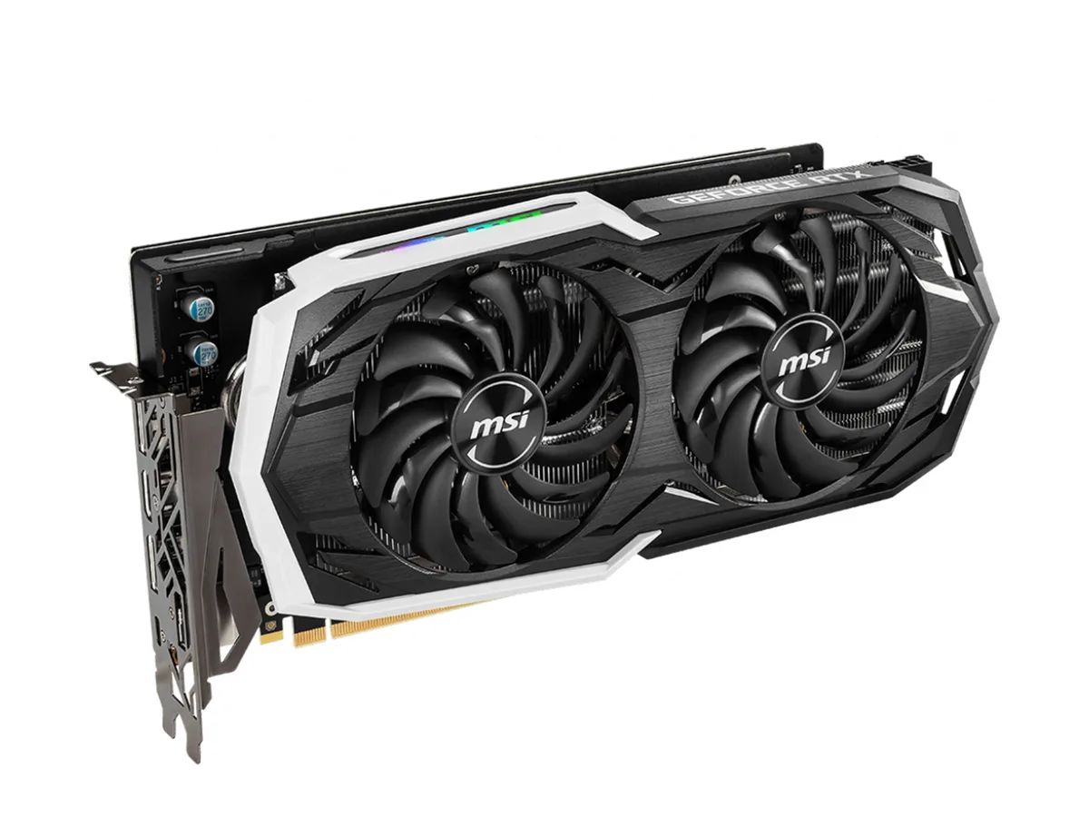 MSI MSI GeForce RTX 2070 Armor 8G GDDR6 graphics card — photo du produit