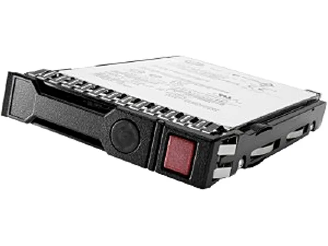 Silver 2.5 inch SATA enterprise SSD with label