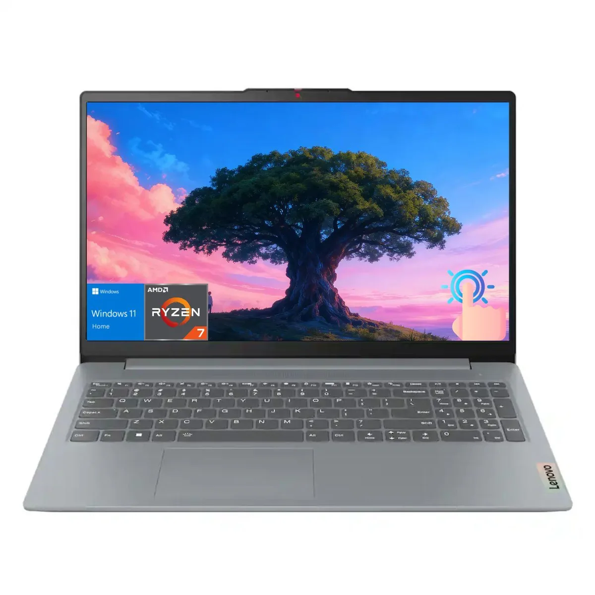 Lenovo Lenovo IdeaPad Slim 3 Business laptop AMD Ryzen 7 5825U 16GB 2TB 15.6" FHD Touch — product photo