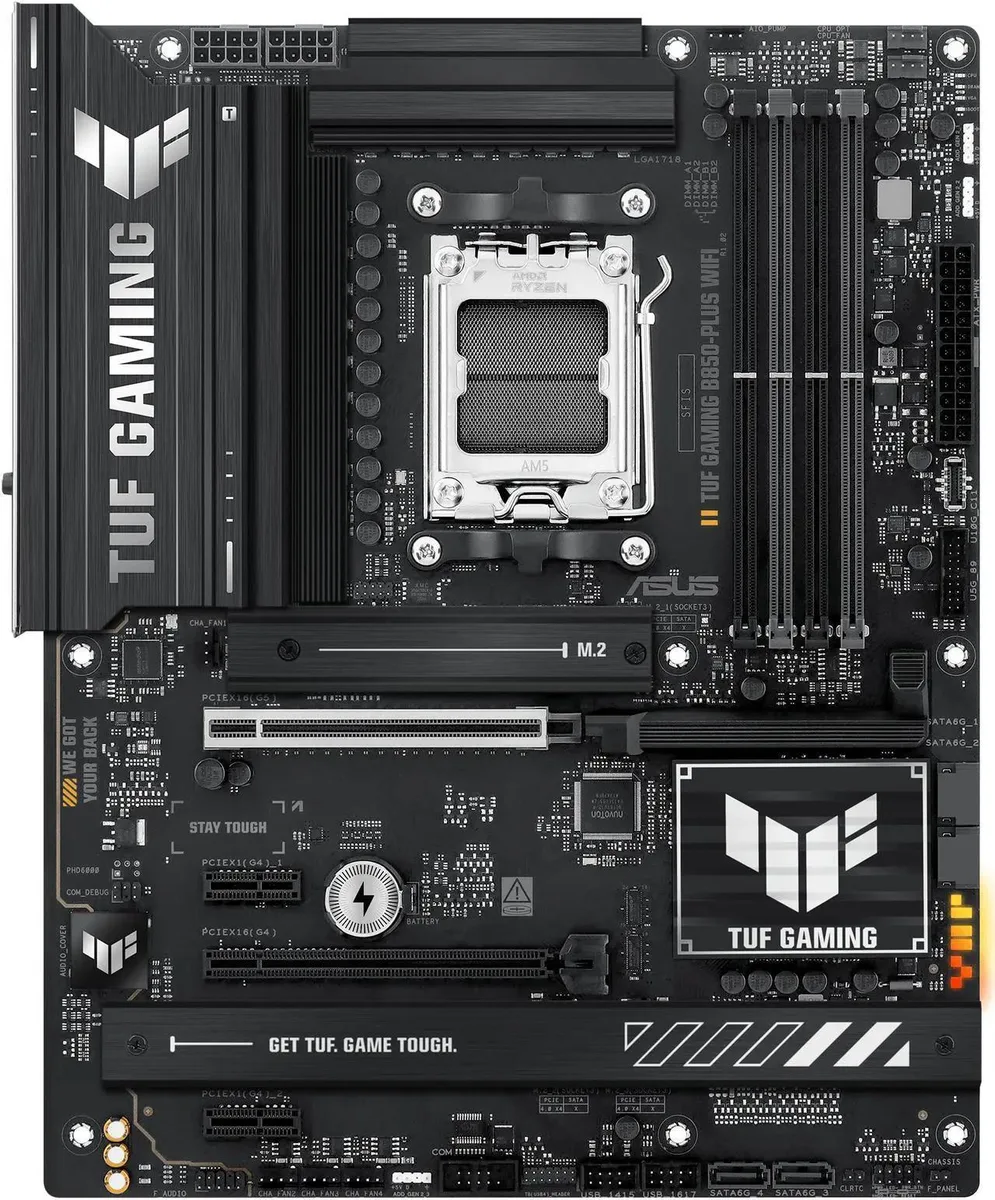 ASUS ASUS TUF GAMING B850-PLUS WIFI N7 AMD motherboard — product photo