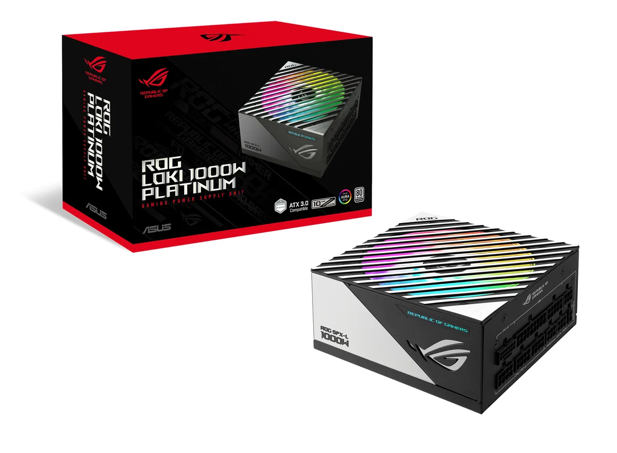 ASUS ASUS ROG-LOKI-1000P-SFX-L-GAMING 1000W Platinum power supply — product photo
