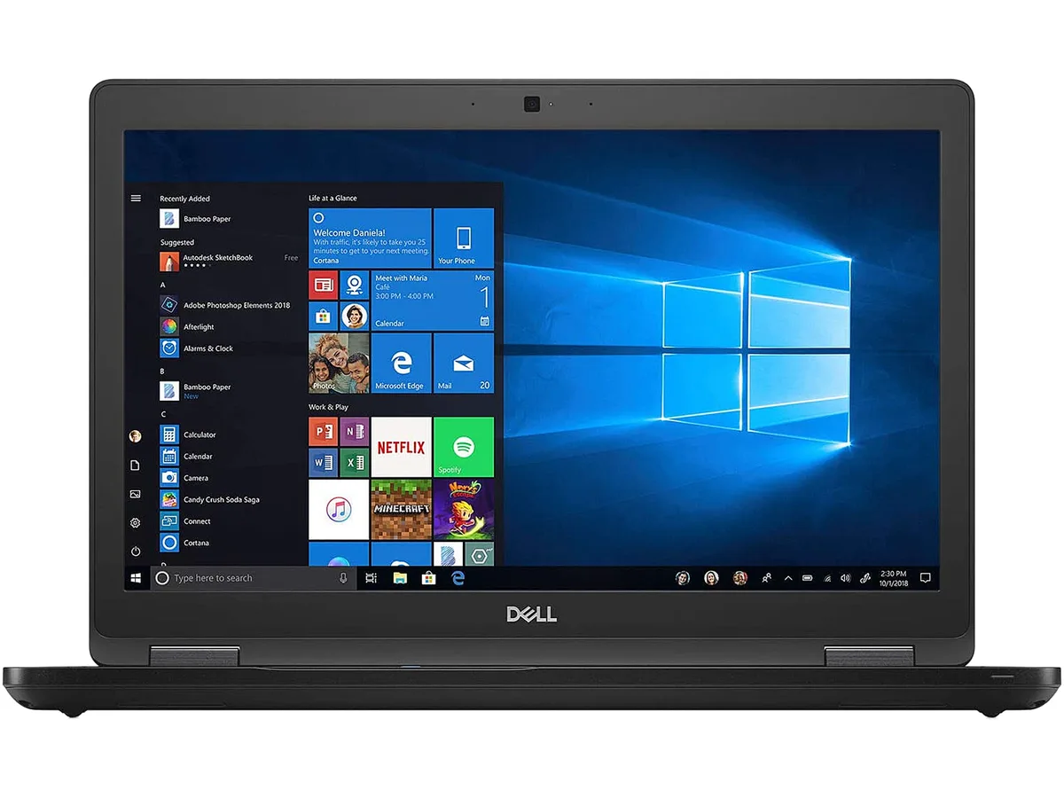 DELL DELL NE5-33456 Precision 3530 business laptop i7-8850H 32GB 1TB Quadro P600 15.6 FHD Windows 10 Pro — zdjęcie produktu