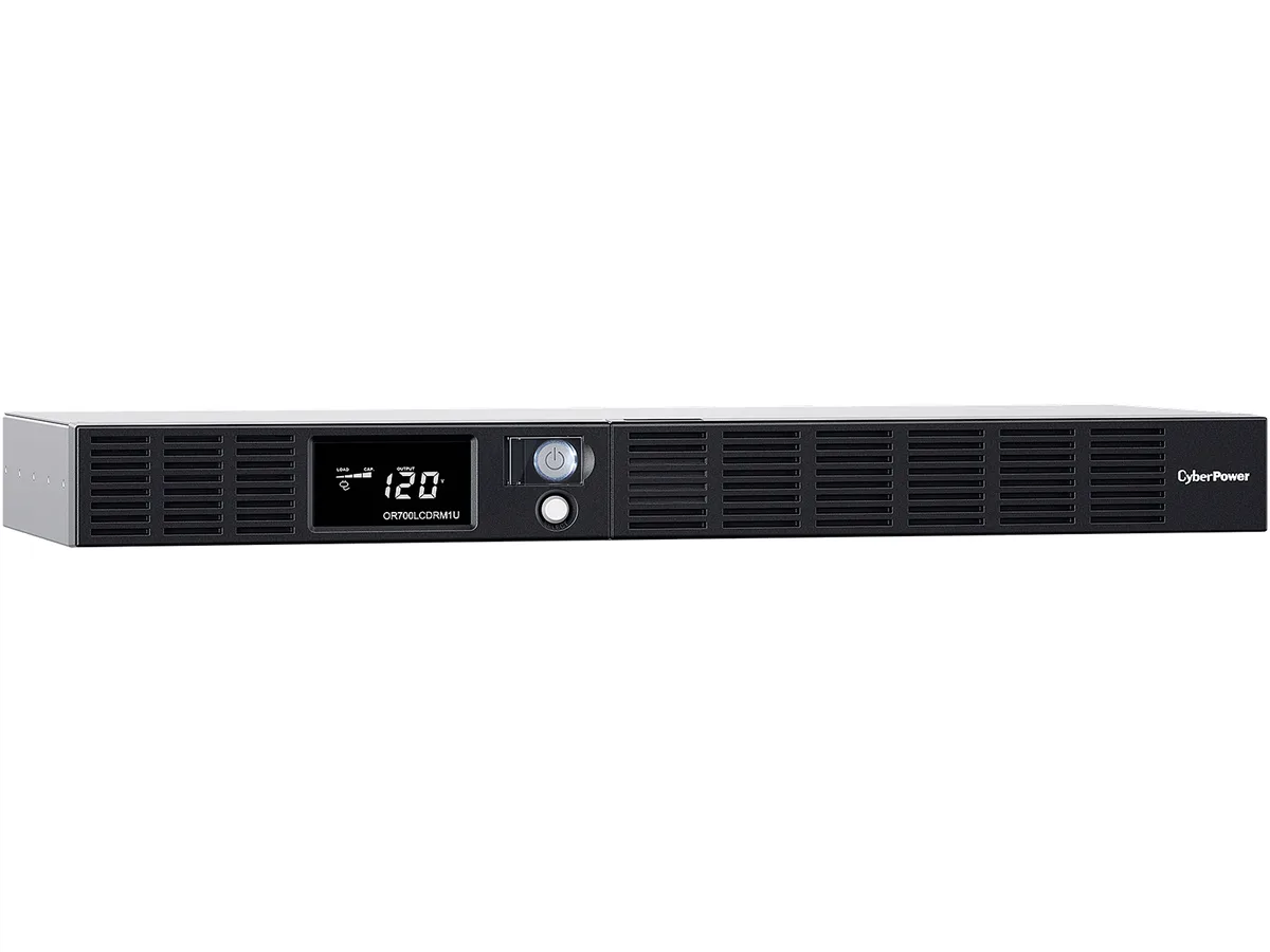 CyberPower CyberPower OR700LCDRM1U 700VA/400W 1U Rackmount UPS 6 Outlets 120V — 商品写真