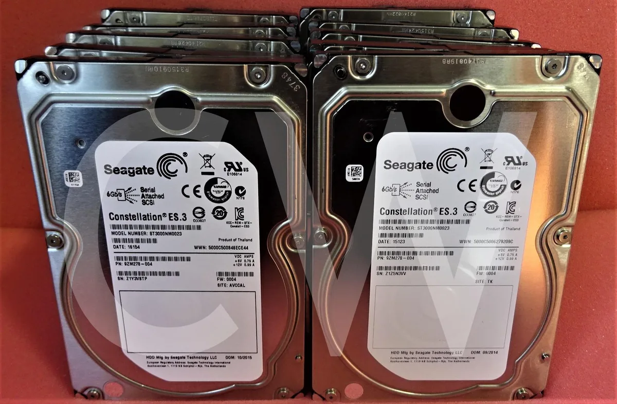 Seagate Seagate ST3000NM0023 3TB 7.2K RPM SAS 128MB 3.5" internal hard drive — 商品写真