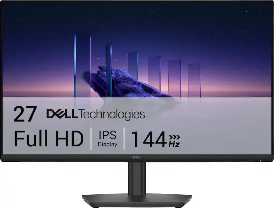 DELL DELL SE2726HS 27" gaming monitor 144Hz FreeSync height adjustable dual HDMI — Produktfoto