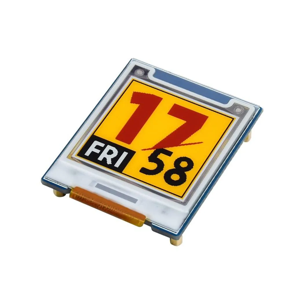 LORDWORLD LORDWORLD 1.64inch E-Paper Module G 168×168 Red Yellow Black White — 商品照片