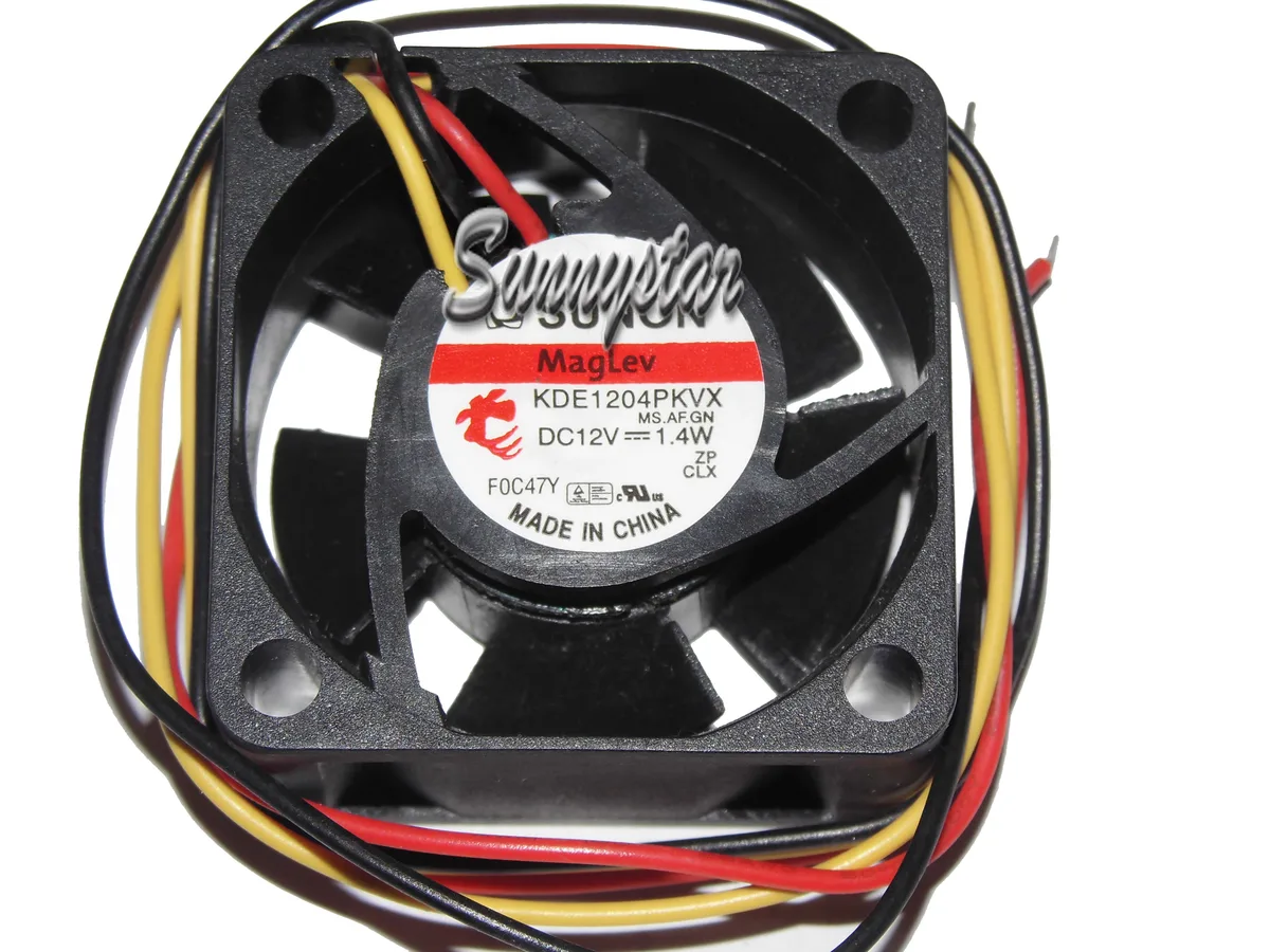 SunnyStar Co., Ltd SunnyStar Co., Ltd KDE1204PKVX MS.AF.GN 40x20mm 12V 1.4W 3-wire case fan — 商品写真