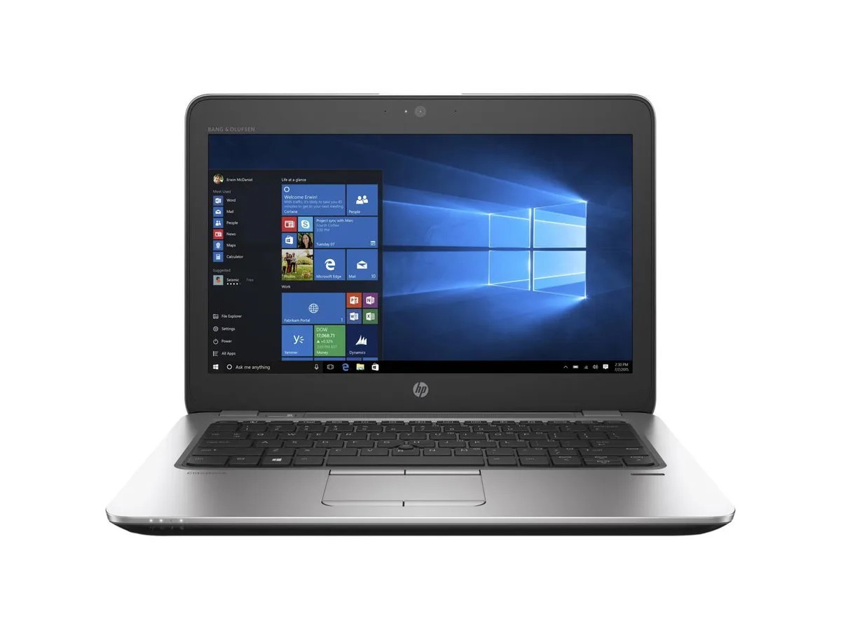 HP HP EliteBook 820 G3 12.5" 1920x1080 laptop Intel Core i7-6600U 2.6GHz 16GB DDR3 256GB SSD Windows 10 Pro — photo du produit