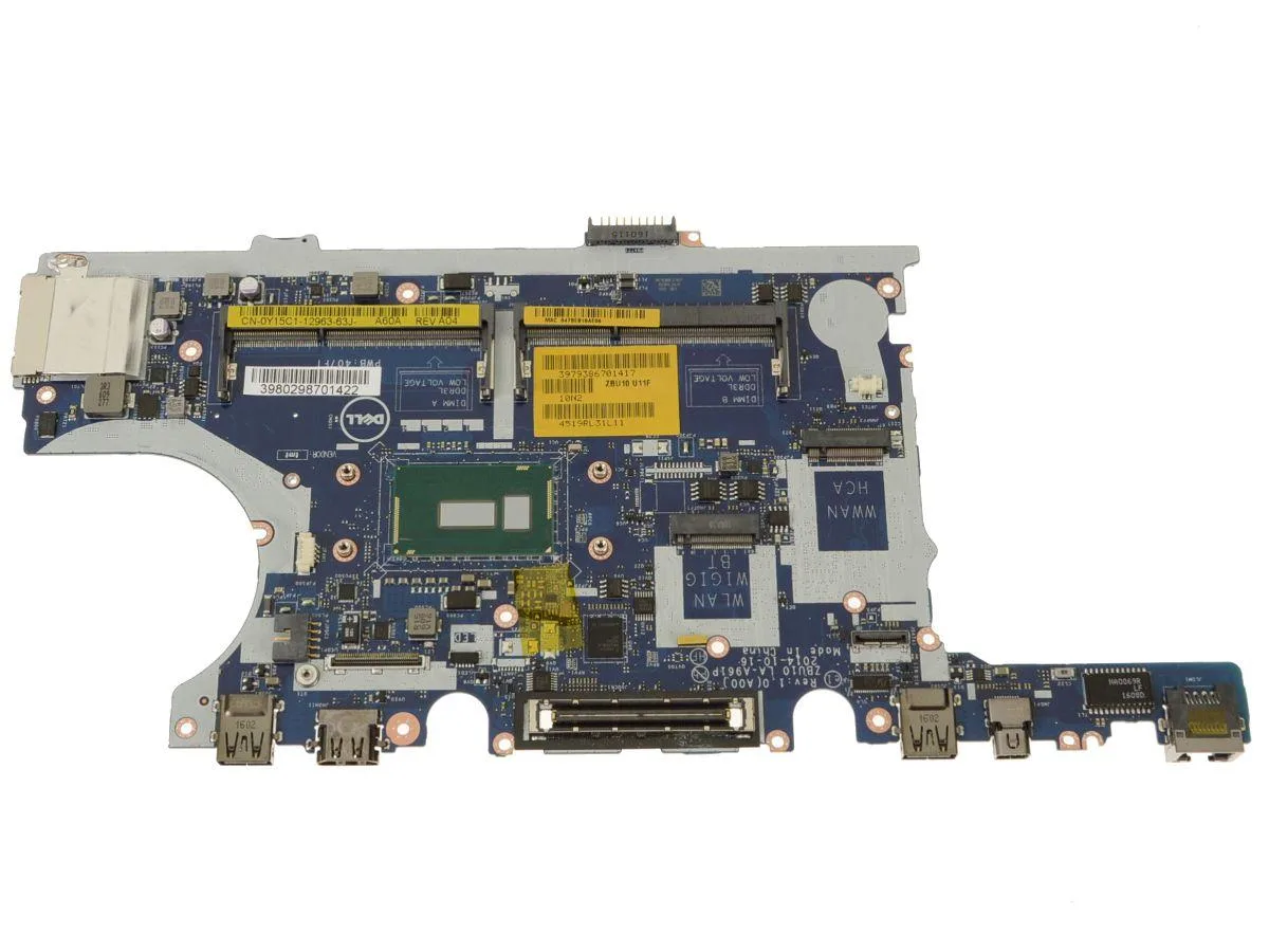 DELL DELL Latitude E7450 Motherboard i7-5600U 2.6GHz Intel Graphics Y15C1 — product photo