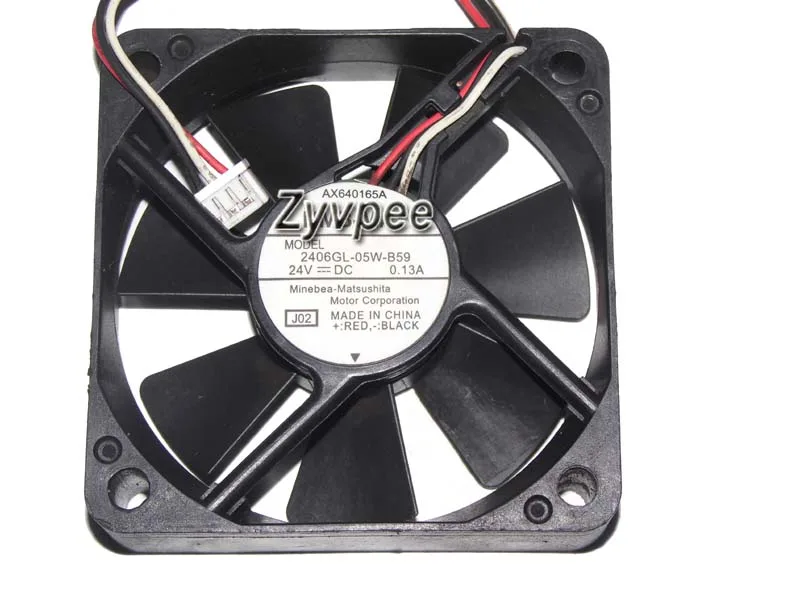 Zyvpee Zyvpee 2406GL-05W-B59 J03 60x15mm 24V 0.13A 3-pin inverter case fan — صورة المنتج