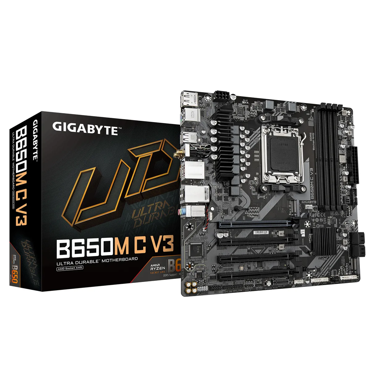 GIGABYTE GIGABYTE B650M C V3-Y1 AMD motherboard — product photo