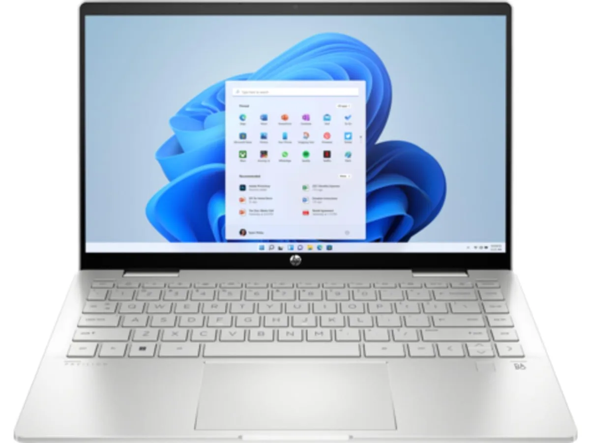 HP HP Pavilion x360 14-ek0000 2-in-1 14" i5-1235U 8GB 256GB SSD Black — 商品照片