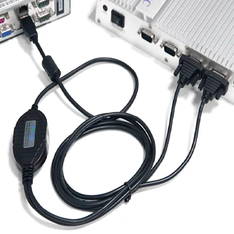 UOTEK UOTEK UT-8812 USB 2.0 to RS-232 2-Port Converter 1.5m — 商品照片