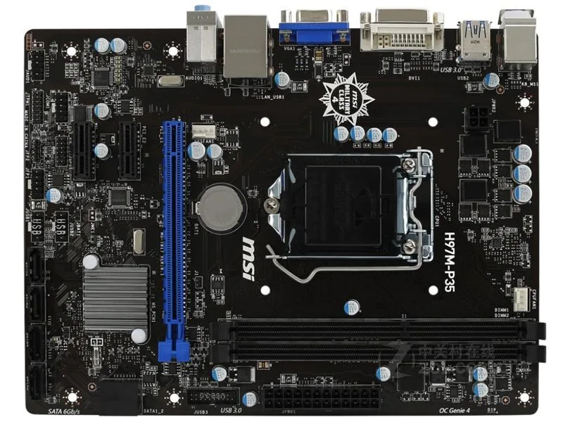MSI MSI H97M-P35 Intel motherboard LGA 1150 H97 DDR3 16GB Micro ATX — product photo