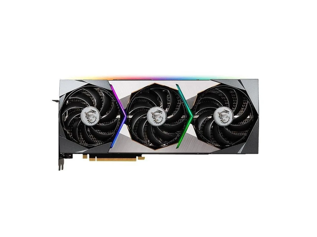 MSI MSI GeForce RTX 3070 Ti SUPRIM X 8GB graphics card — product photo