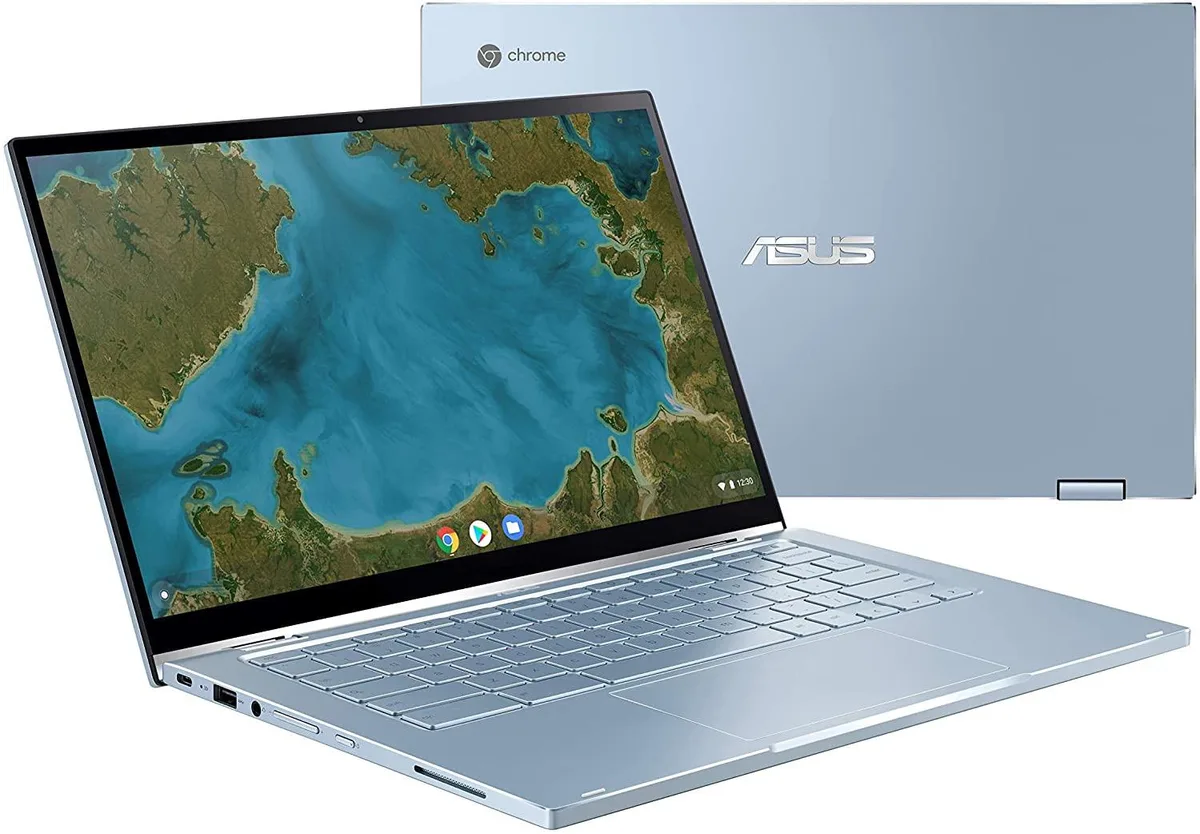 ASUS ASUS Flip C433TA laptop, Core m3-8100Y, 4GB, 64GB eMMC, 14" FHD touch — photo du produit