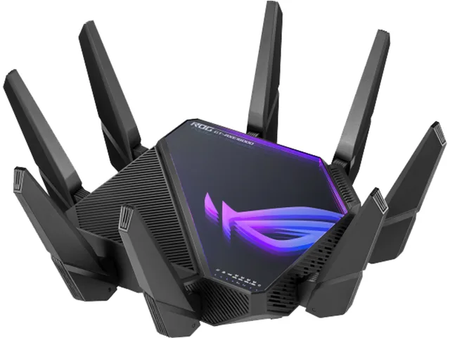 ASUS ASUS GT-AXE16000 wireless router Wi-Fi 6E quad-band 16000 Mbps — Produktfoto