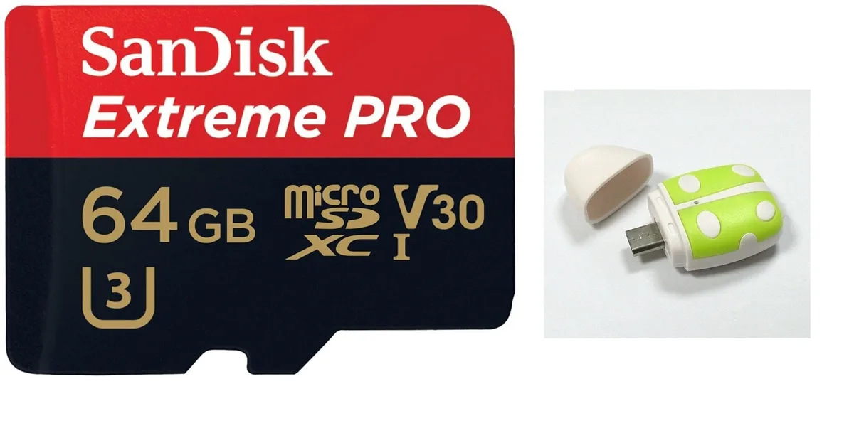 SanDisk SanDisk Extreme Pro 64GB microSDXC 95MB/s U3 Class 10 memory card — صورة المنتج