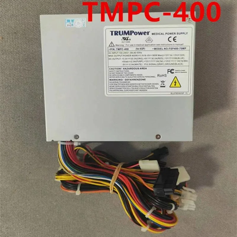 KHACHIMO 400W ATX power supply unit, metallic finish, standard boxy shape