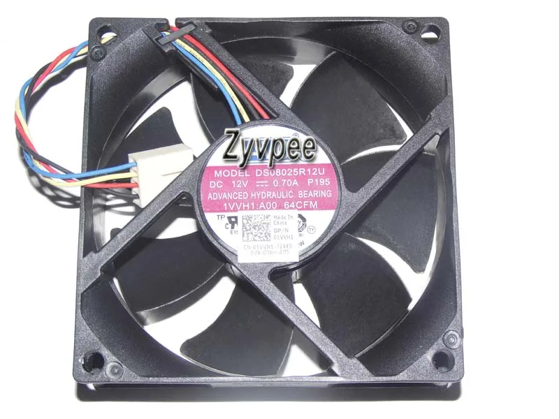 Zyvpee Zyvpee DS08025R12U P195 P158 80mm 4-pin case fan — 제품 사진