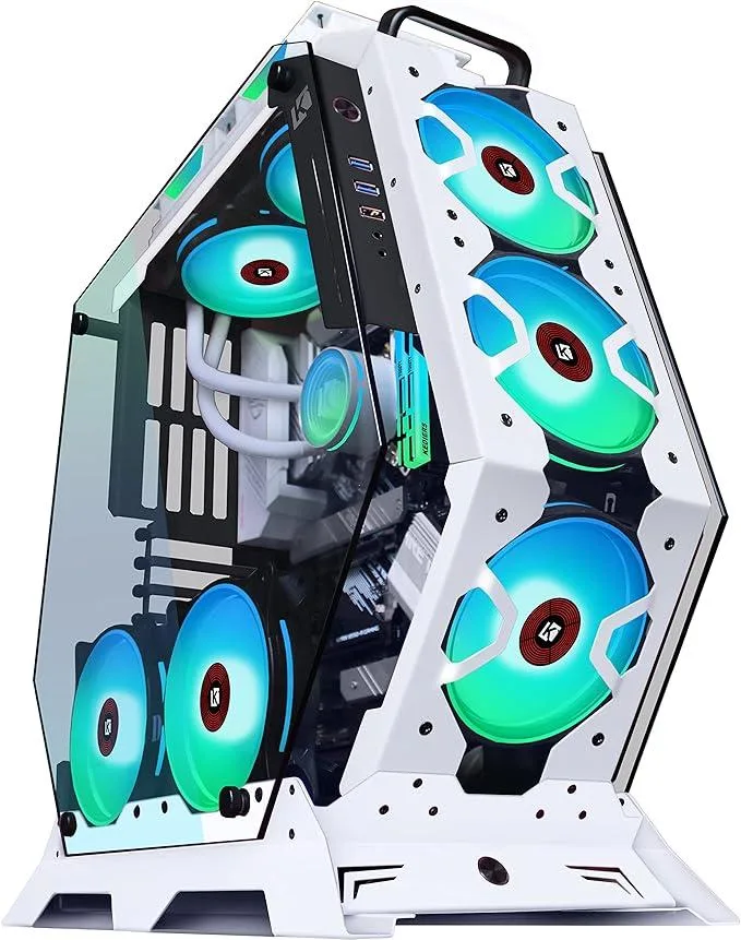 PRC PRC PolarBot1 Gaming PC i7-12700K 16GB 1TB NVMe+2TB SSD RX 7700 XT 12GB — product photo