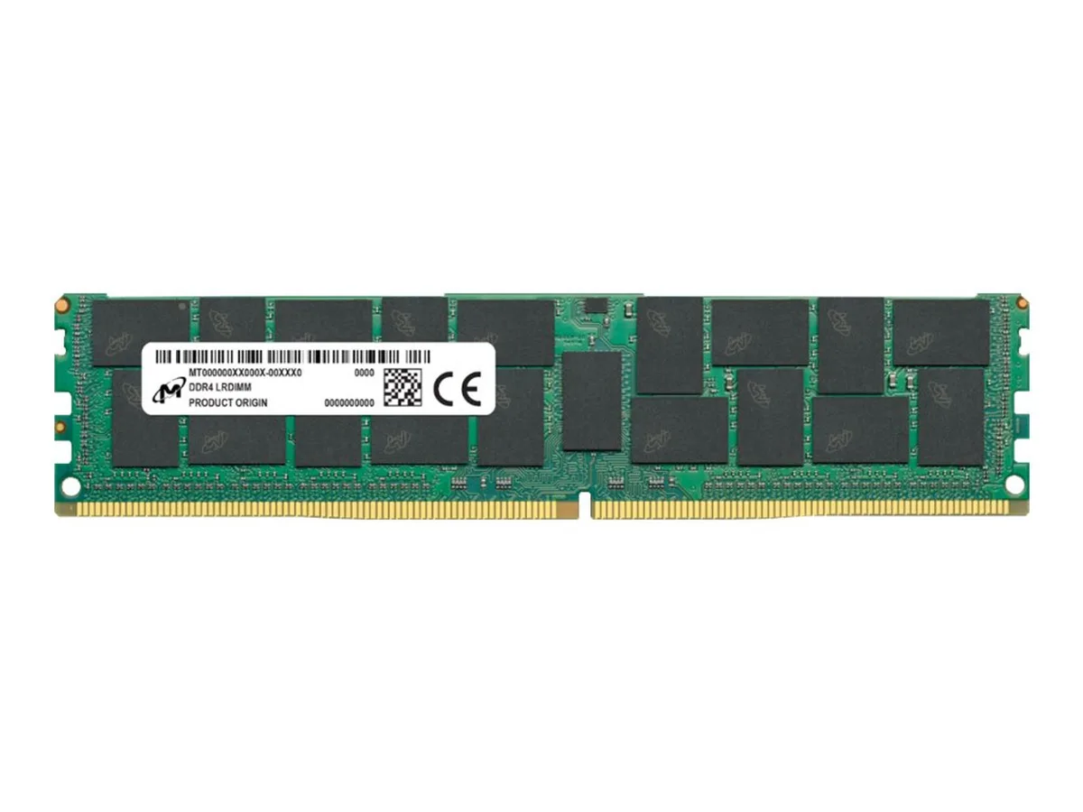 Crucial Crucial MTA72ASS8G72LZ3G2R2R 64GB DDR4 3200 CL22 4Rx4 288-pin LRDIMM server RAM — ürün fotoğrafı