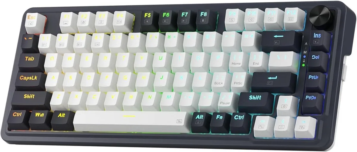 Redragon Redragon RED-K673-R33WB 75% 81-key wireless gasket RGB gaming keyboard — fotografia produktu