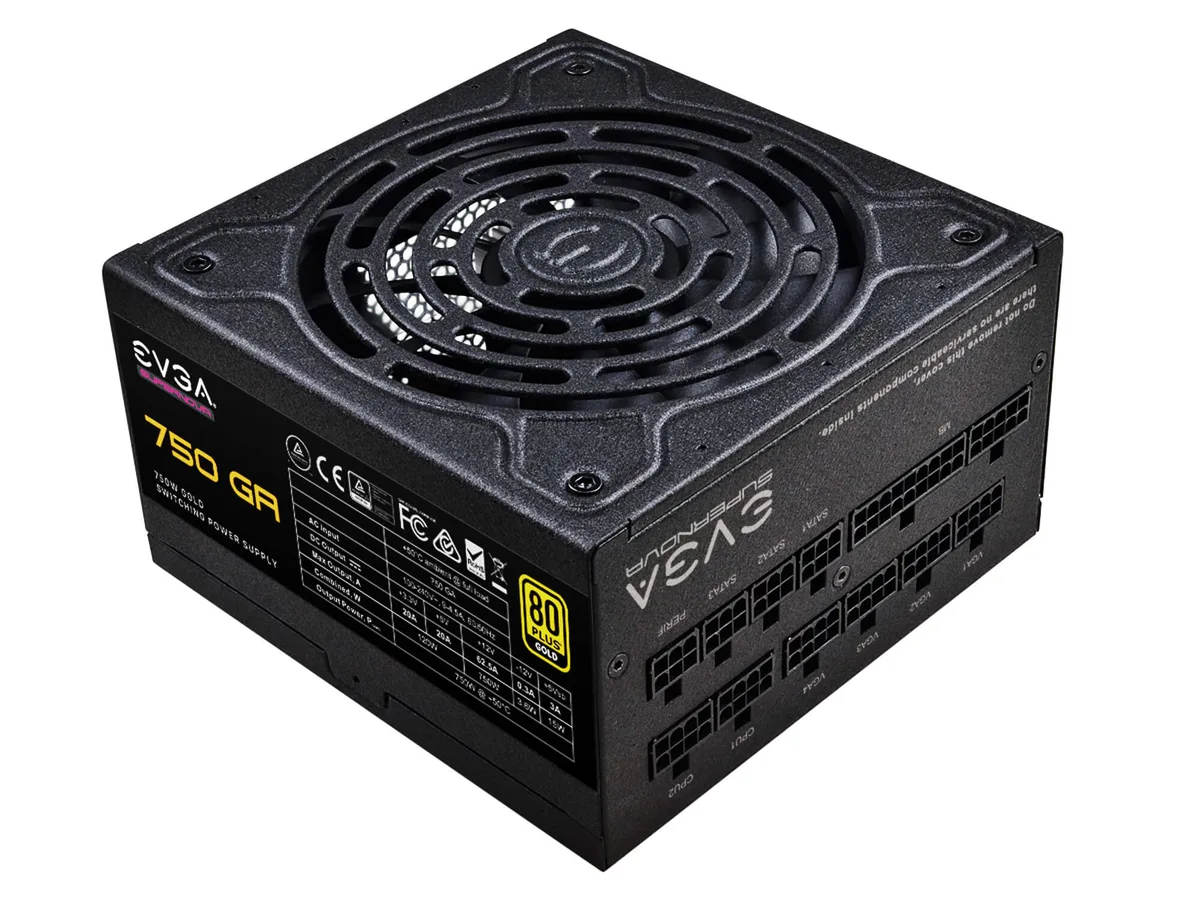 EVGA EVGA SuperNOVA 750 GA 220-GA-0750-X1 power supply — photo du produit