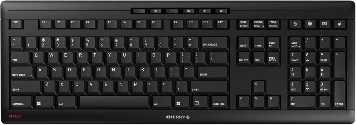 TUKO TUKO Wireless Gaming Keyboard 2.4 GHz AES-128 Black — produktbild