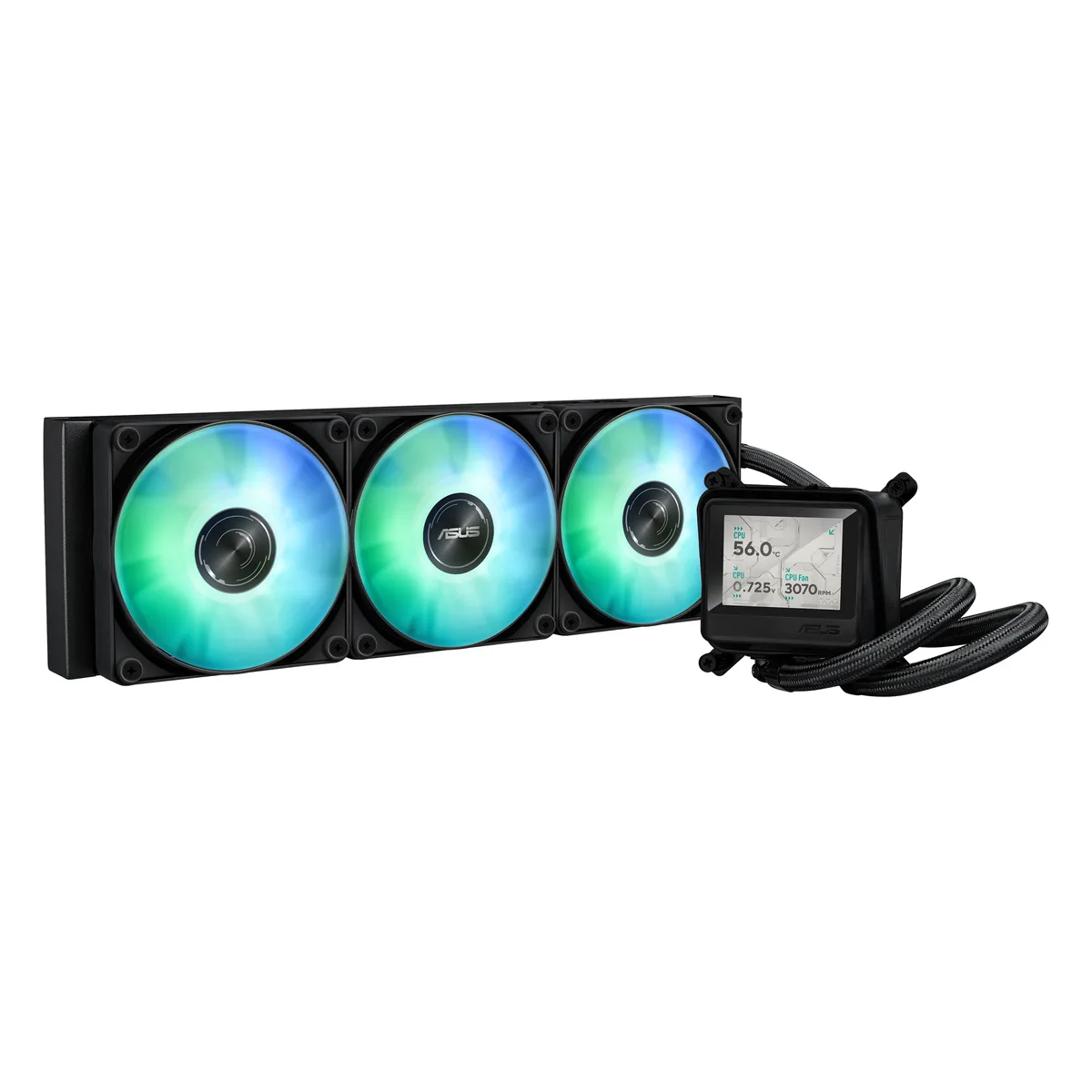 ASUS ASUS MAX GAMING LC 360 ARGB LCD liquid cooler — photo du produit