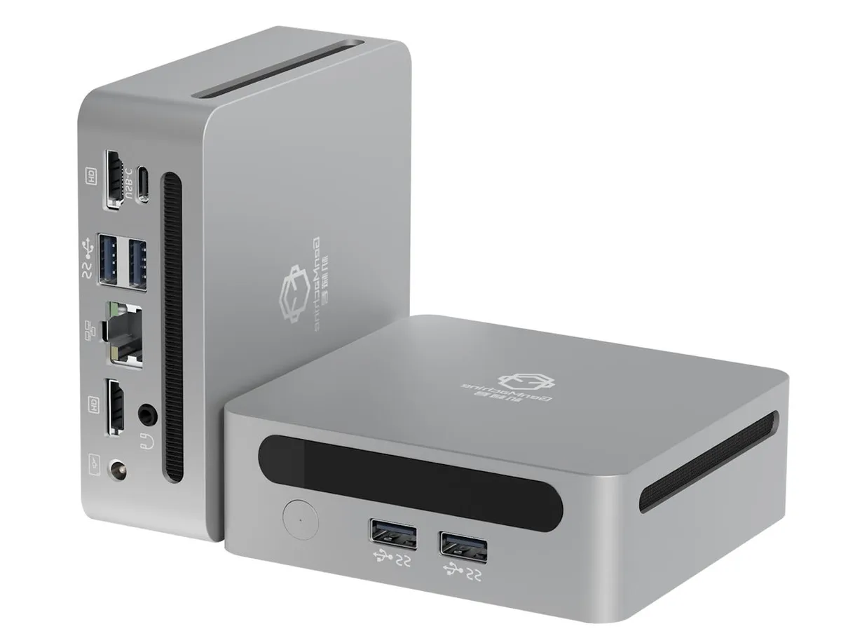 GenMachine GenMachine Yi7000 barebone mini PC Ryzen 7 7735HS 24GB 512GB Windows 11 Pro — toote foto