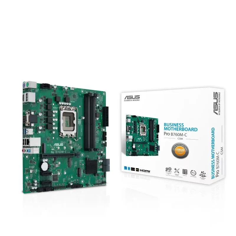 ASUS ASUS PRO B760M-C CSM Intel motherboard LGA 1700 DDR5 — product photo