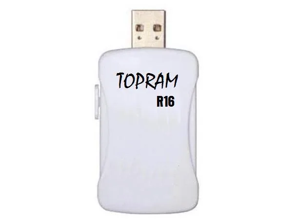 TOPRAM TOPRAM TRCR16 USB 2.0 SD SDHC SDXC Card Reader White — ภาพสินค้า