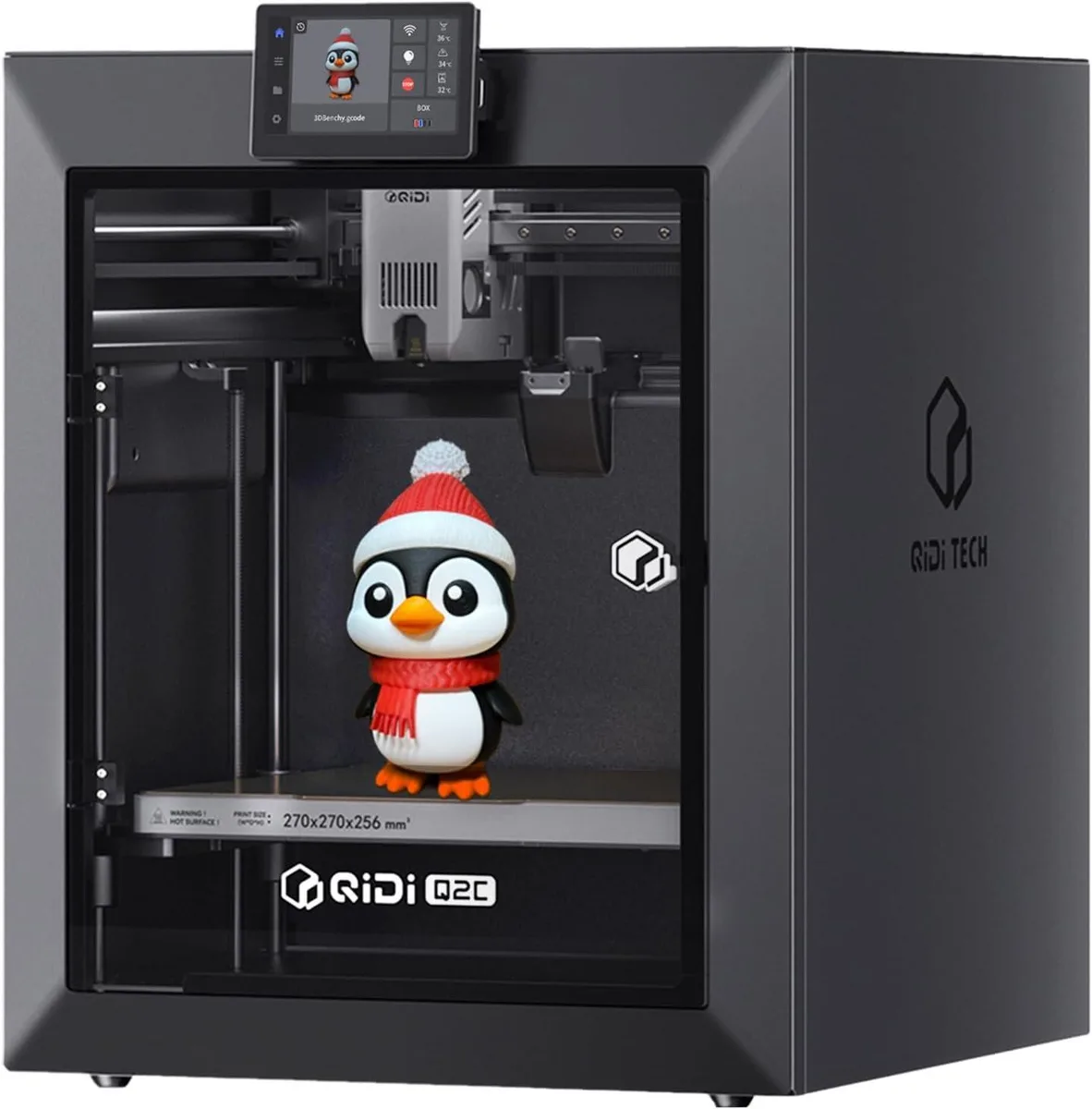 QIDI TECH QIDI TECH Q2C 3D Printer 600mm/s 370°C 270x270x256mm — 商品照片