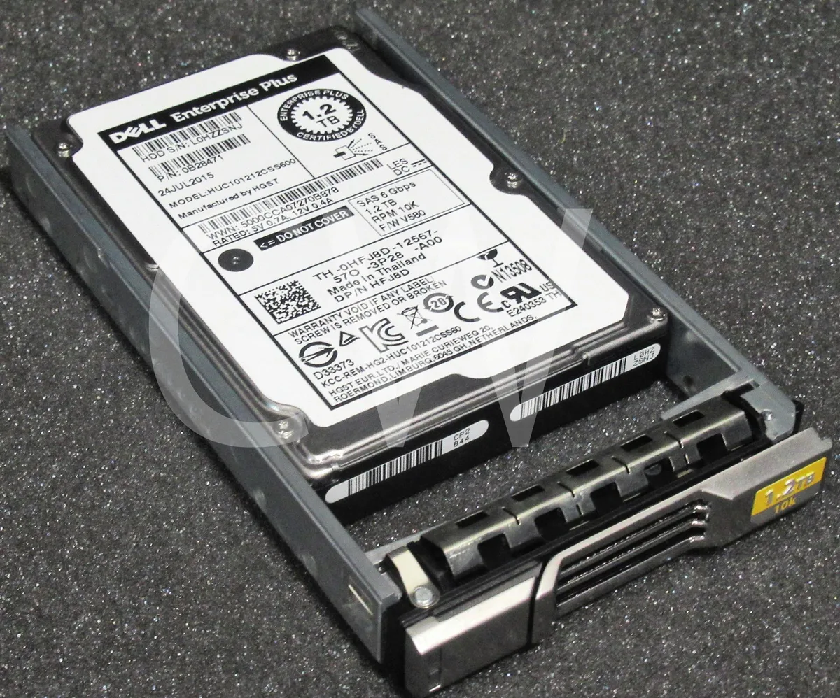 DELL DELL HUC101212CSS600 1.2TB 10000RPM 64MB 2.5" SAS internal hard drive — 商品写真