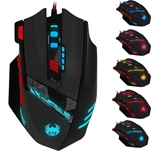 ESTONE ESTONE C12 4000 DPI Gaming Mouse 12 Buttons Wired USB 2.0 — toote foto