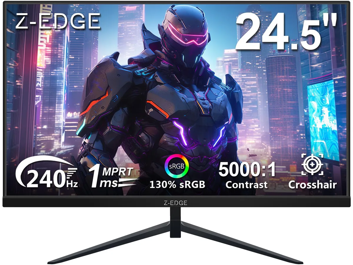 Z-EDGE Z-EDGE UG25I 24.5" 240Hz 1ms gaming monitor — product photo