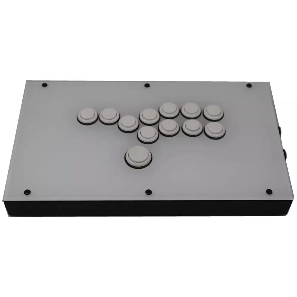 BFKK BFKK RAC-J800B All Buttons Hitbox Joystick Game Controller White — fotografie produktu