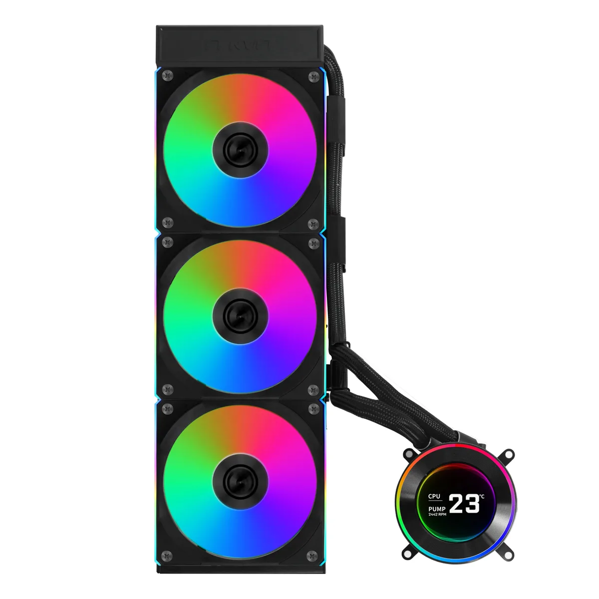 Lian Li Lian Li Hydroshift II HS2LCD36RB 360mm liquid cooler — photo du produit
