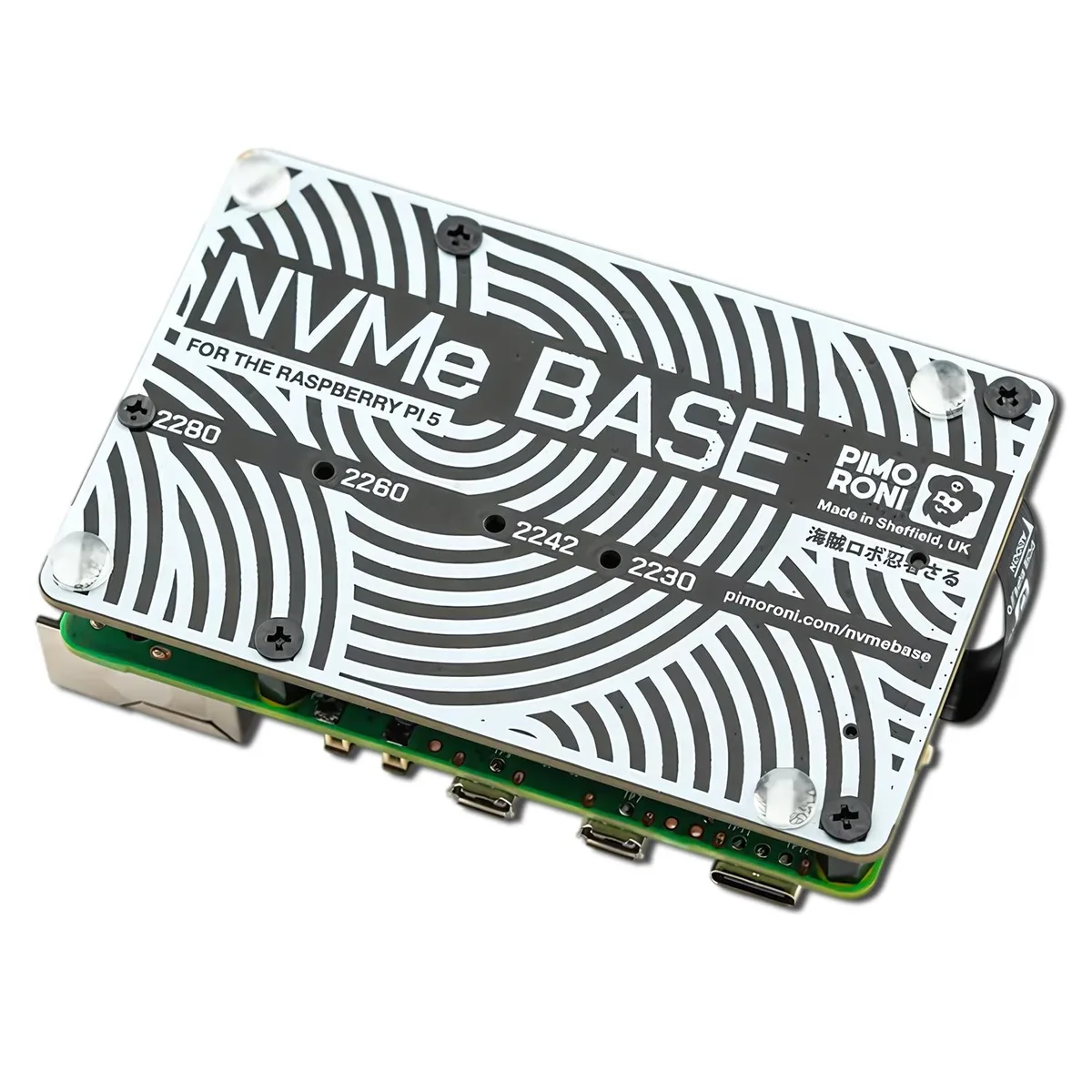 Pimoroni Pimoroni PIM699 Raspberry Pi 5 NVMe Base PCIe Extension Board — 商品写真