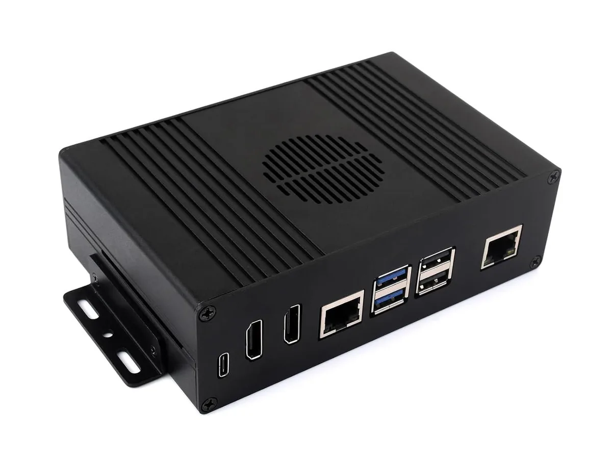 LORDWORLD LORDWORLD Raspberry Pi 5 Mini-Computer Kit BOX-A — foto produk