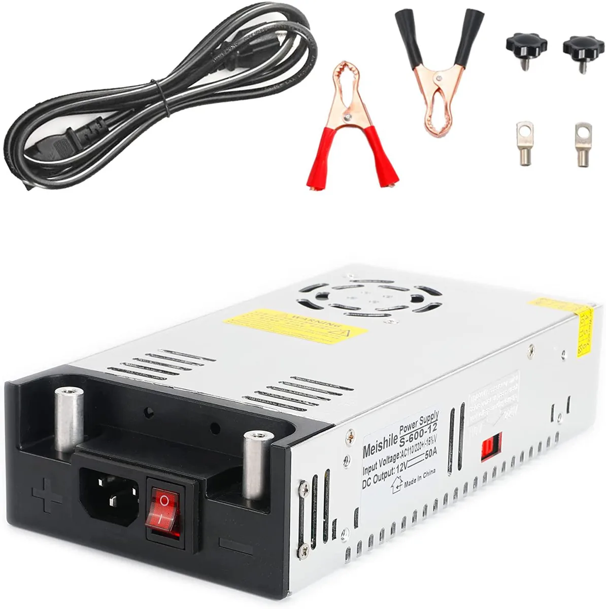 myVolts myVolts DC 12V 600W 50A Switch Power Supply ButtonV21 — product photo