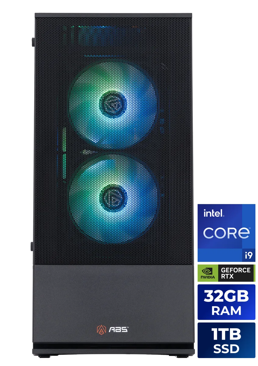 ABS ABS NPH#383 Gaming PC i9-14900KF RTX 5070 12GB 32GB DDR4 1TB — photo du produit