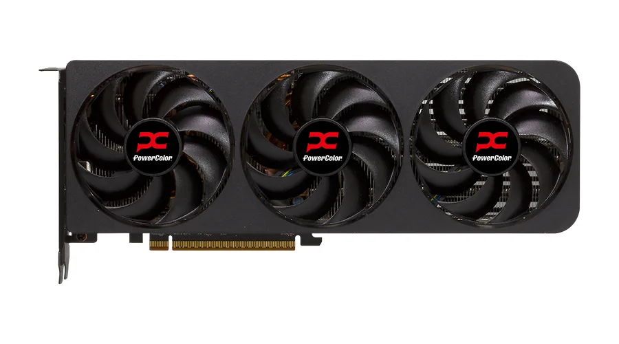 PowerColor PowerColor Reaper RX9070GRE 12G-A graphics card — photo du produit