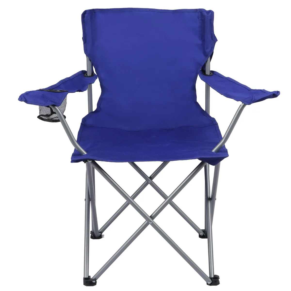 Ozark Trail Ozark Trail Quad Folding Camp Chair Blue 225 lb capacity 32 in height — termékfotó