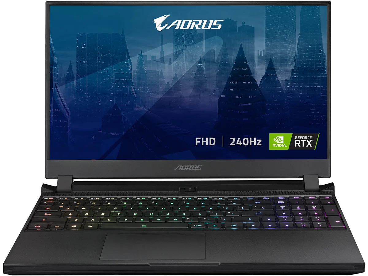 AORUS AORUS 15P XD-73US324SH gaming laptop — product photo